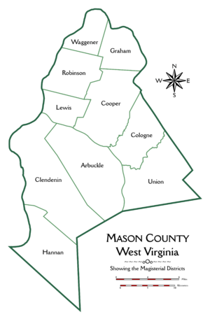 Mason County Magisterial Districts