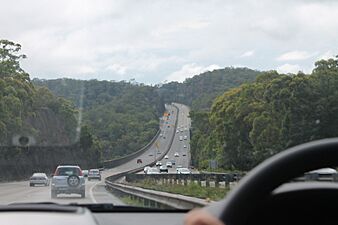 Mooney Mooney Bridge, Sydney-Newcastle Fwy.