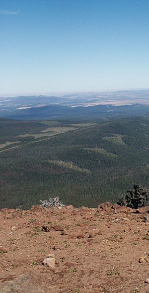 Olallie butte top