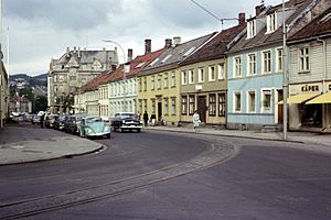 Old trondheim early morning