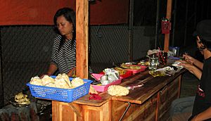 Seller at angkringan