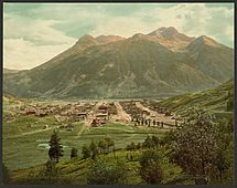 Silverton and Sultan Mountain, Colorado-LCCN2008678207