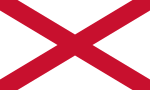 St Patrick's saltire.svg