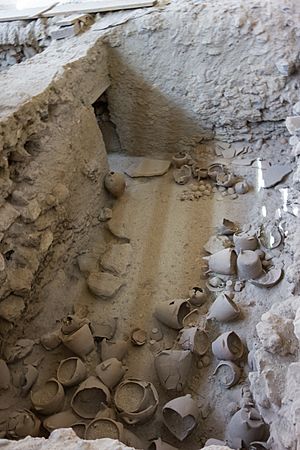 Storage pottery