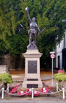 War Memorial, Chertsey, Surrey