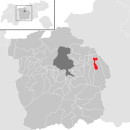 Location in the district