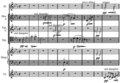 Webern's Ricercar arrangement opening