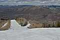 Aspen Mountain spring skiing 2015