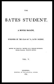 Bates Student 1877