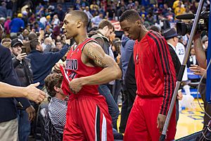 Damian Lillard and Nolan Smith