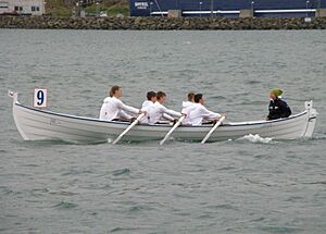 Drekin a Faroese Row Boat