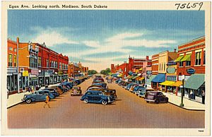 Egan Ave. looking north, Madison, South Dakota (75659).jpg