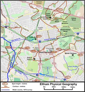 Eltham physical geography