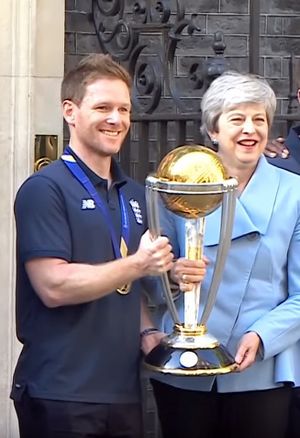 Eoin Morgan, Theresa May