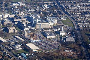 Foresterhill Health Campus, Aberdeen, from the air - geograph.org.uk - 5301036
