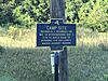 Historic marker for Neversink Drive revolutionary war camp site, 1779.jpg