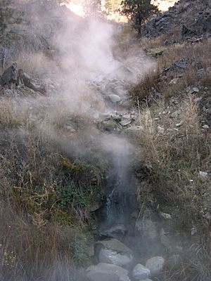 Hotspring near Garden Valley Idaho