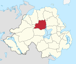 Magherafelt in Northern Ireland.svg