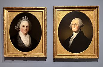 Martha Washington and George Washington