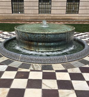 Nebraska State Capitol Courtyard Fountain