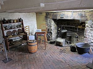 Old Stone House (Washington, D.C.) First Floor Rear Kitchen