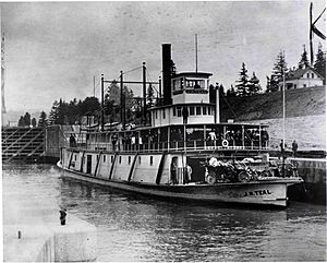 Sternwheeler, "J.N. Teal"