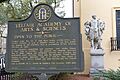 Telfair Museum, Savannah, GA, US, historical marker