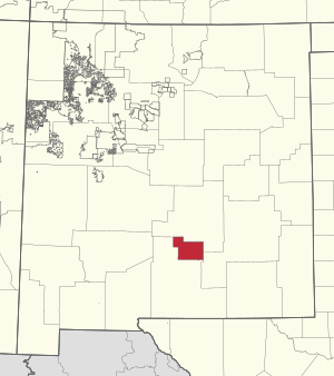 2205R Mescalero Reservation Locator Map.svg