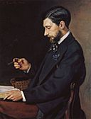 Bazille, Frédéric - Portrait of Edmond Maitre