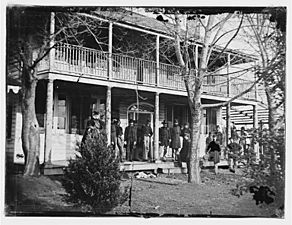 Brigade headquarters at Fort Lincoln01355v