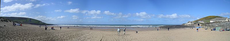 Croyde beach