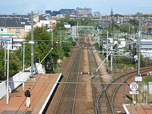 Edinburgh from Slateford Station