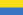 Flag of Ukrainian People's Republic (non-official, 1917).svg