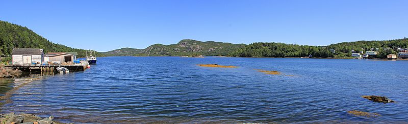 Glovers Harbour panorama