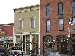 Businesses in downtown Grand Rapids.