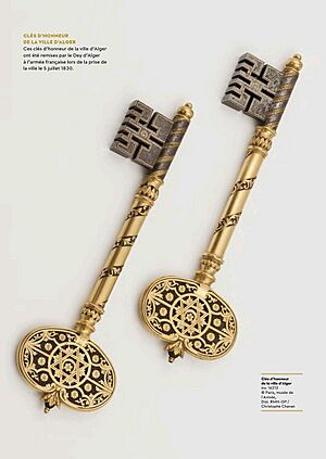 Keys of Algiers 1830