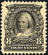 Martha Washington22 1903 Issue-8c