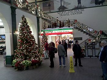 Maryland House main atrium, December 28, 2010