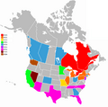 NHL time map