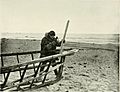 Native Alaskan boat builder