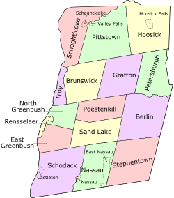 RensselaerCounty Map 2