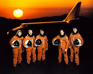 STS-43 Official crew portrait.jpg