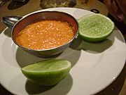 Salsa de ají y limón