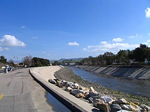 San Juan Creek in San Juan Capistrano