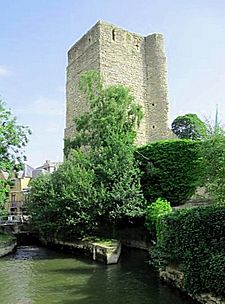 Upstream to the tower - geograph.org.uk - 1387392.jpg