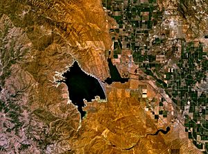 Wfm san luis reservoir landsat