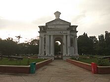 "White Monument at Evening"