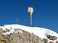 Alpen Zugspitze Gipfelkreuz Bayern