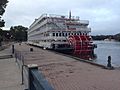 American Queen at Riverside Park