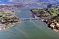 Carquinez Strait aerial view